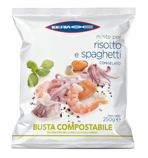 Misto per risotto e spaghetti in busta compostabile